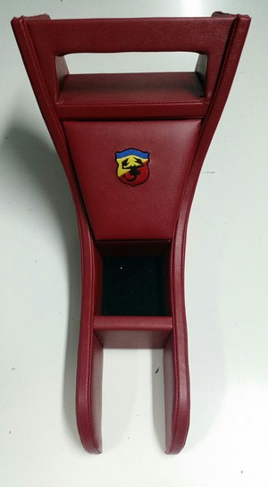 MOBILETTO PER FIAT 500 C/LOGO ABARTH COLORE  ROSSO COD. TL001/R