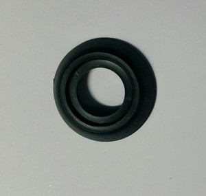 GHIERA PER MANIGLIA ALZACRISTALLI IN PLASTICA NERA PER FIAT 500 COD. TLC1263/1