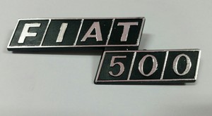 SIGLA POSTER. PER FIAT 500F/R PLASTICA COD. TLC0611/1