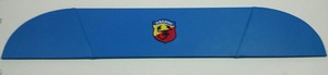 CAPPELLIERA PER FIAT 500 COLORE AZZURRO C/LOGO ABARTH COD. TL002/AZ