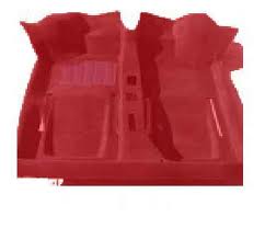 TAPPETO PREFORMATO PER FIAT 600 D-E ROSSO VELLUTO COD. TL38022