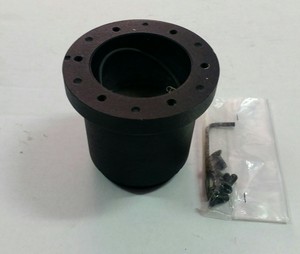 MOZZO PER VOLANTE ALLUMINIO NERO PER FIAT 500 F/L-600 COD. TLMZ1