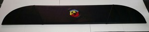 CAPPELLIERA PER FIAT 500 COLORE NERO C/LOGO ABARTH COD. TL002/N